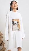 INITIAL x Edouard Manet - Printed Sweater Dress